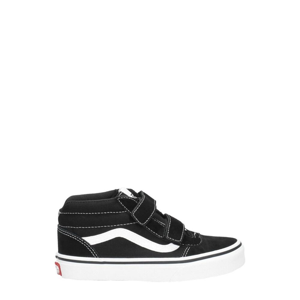 NWT Vans Kids Ward Mid V High Top Shoes Black/White Size 2.5